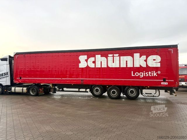 Open oplegger met zeil SCHMITZ CARGOBULL Speed-Curtainsider - Top Zustand TÜV Neu