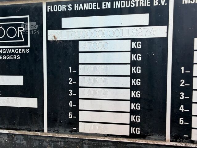 Mixer Floor FLO 17 30HA Mixertrailer 14 m3 With seperate en...
