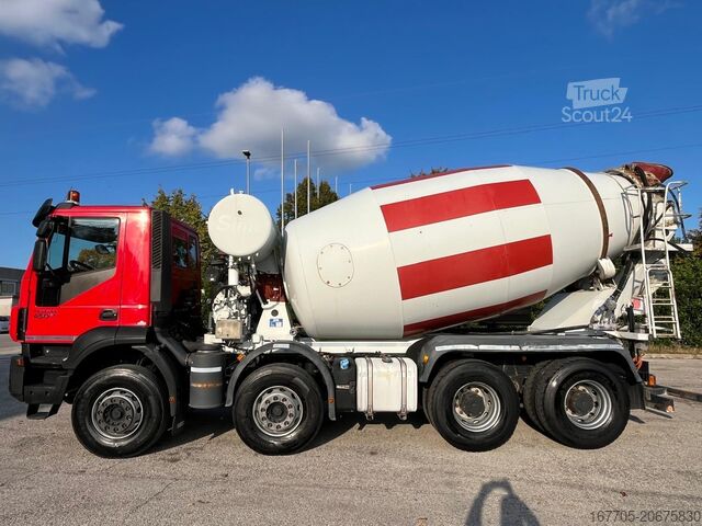 Otomatik beton mikser kamyonu Iveco Trakker 450