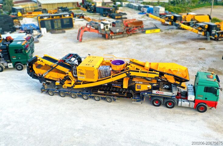 Zeefinstallaties & Breekinstallaties FABO FTC-200S Mobile Cone Crusher with Screen