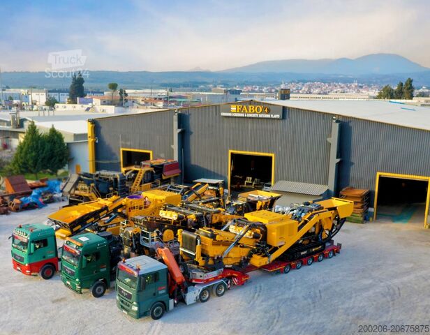 Zeefinstallaties & Breekinstallaties FABO FTC-200S Mobile Cone Crusher with Screen