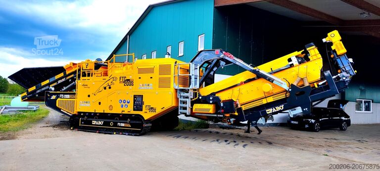 Zeefinstallaties & Breekinstallaties FABO FTC-200S Mobile Cone Crusher with Screen