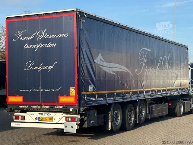 Lonas deslizantes Wielton Schuifzeil met Coil / SAF-Disc 2x Lift-as / APK...