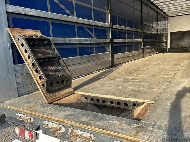 Lonas deslizantes Wielton Schuifzeil met Coil / SAF-Disc 2x Lift-as / APK...