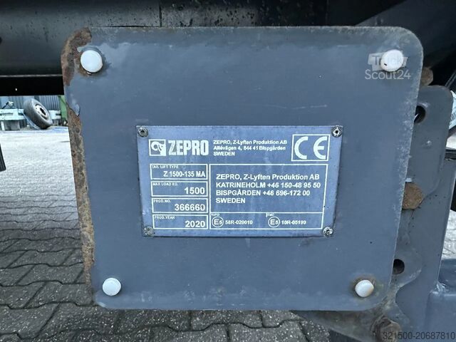 Bőrönd Volvo FL 12.240 Euro 6 / Laadklep / Bak Verwarming