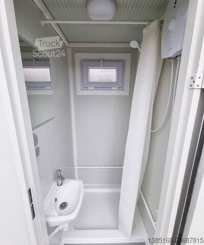 Contentor Casa de Banho Duche Completo Elipo® Sanitärcontainer WC & Dusche Container