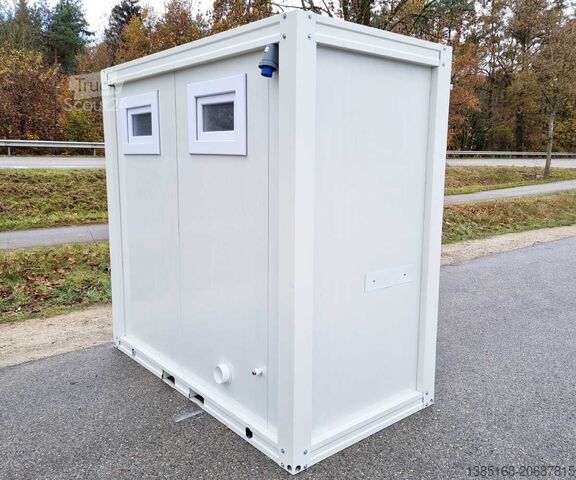 Contentor Casa de Banho Duche Completo Elipo® Sanitärcontainer WC & Dusche Container