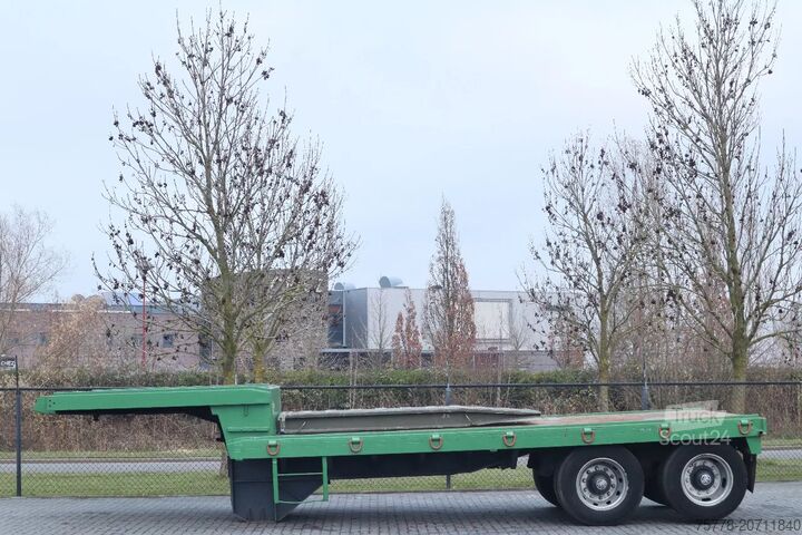 Caricatore semi basso Onbekend SEMI-TRAILER | FULL STEEL | HEAVY DUTY | EX-ARMY