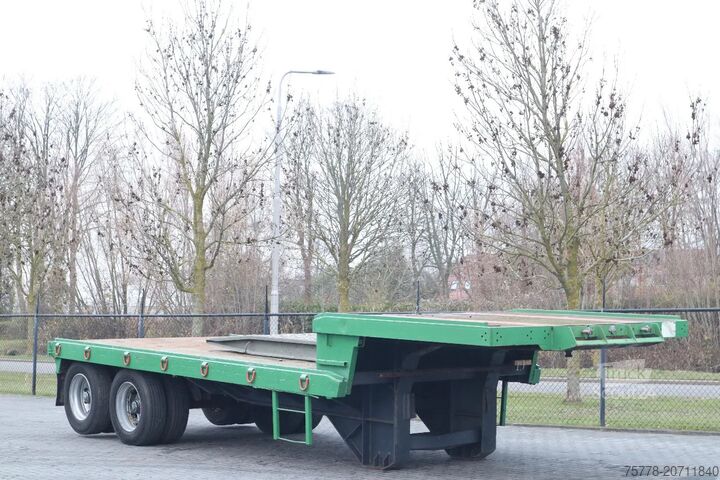Caricatore semi basso Onbekend SEMI-TRAILER | FULL STEEL | HEAVY DUTY | EX-ARMY