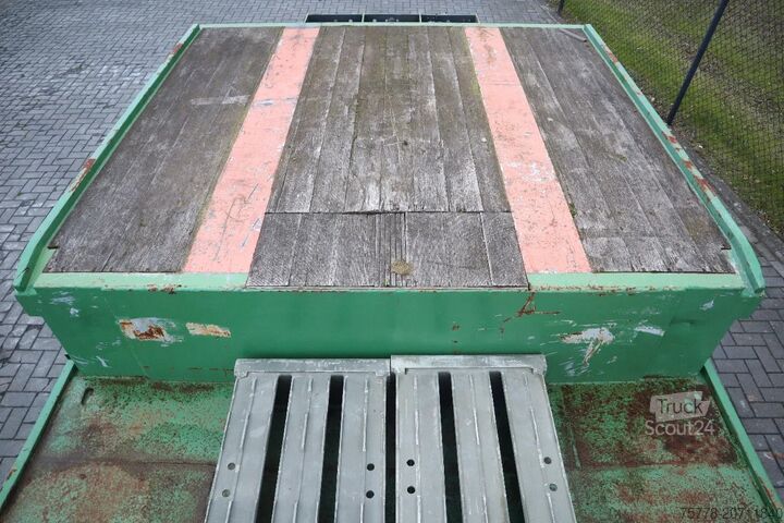 Caricatore semi basso Onbekend SEMI-TRAILER | FULL STEEL | HEAVY DUTY | EX-ARMY