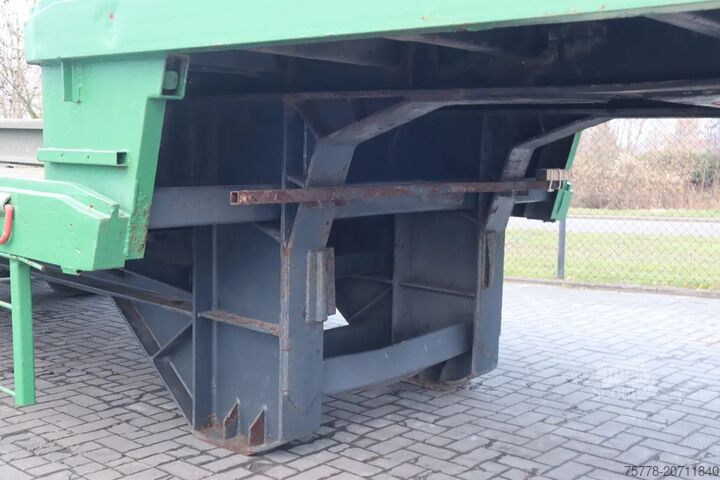 Caricatore semi basso Onbekend SEMI-TRAILER | FULL STEEL | HEAVY DUTY | EX-ARMY