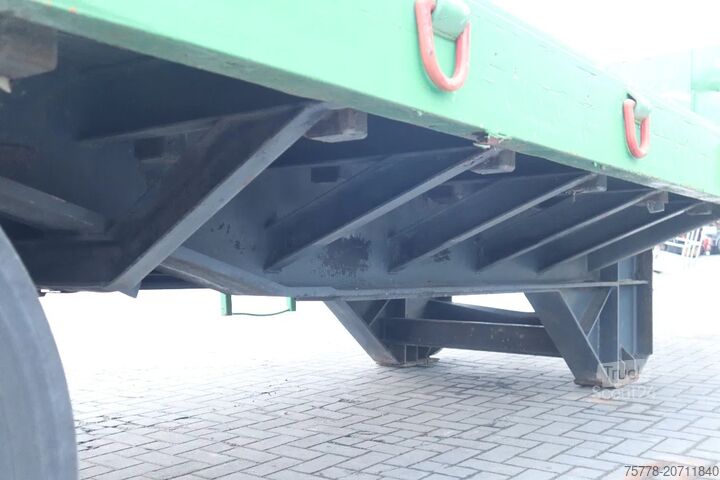Caricatore semi basso Onbekend SEMI-TRAILER | FULL STEEL | HEAVY DUTY | EX-ARMY