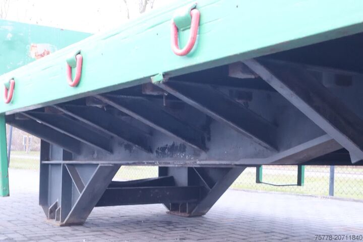 Caricatore semi basso Onbekend SEMI-TRAILER | FULL STEEL | HEAVY DUTY | EX-ARMY