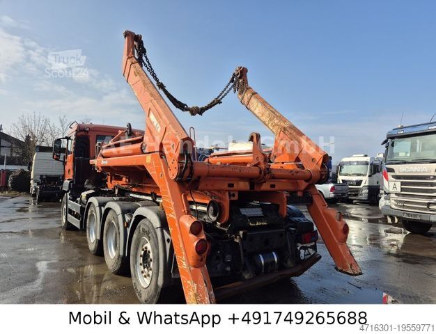 Kanca kasalı yük kamyonu (roll-off) MAN TGS 35.480 M BL 8x4 *Intarder/Palfinger-T26