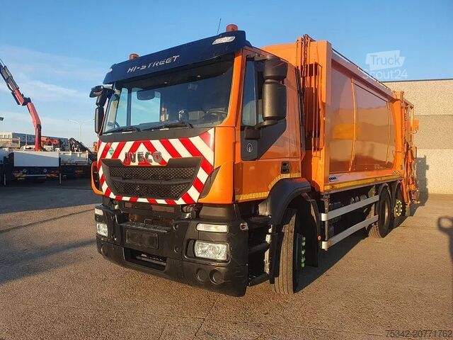 Véhicule de collecte des déchets Iveco Stralis AD260S31 - PUSHER 4000
