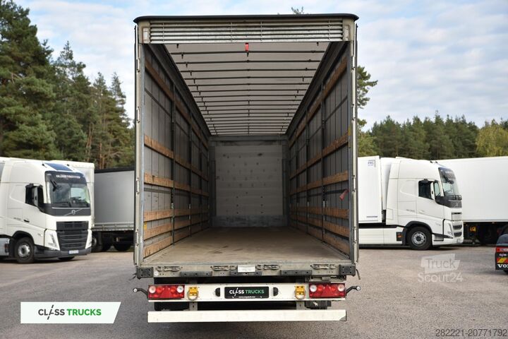 Semirimorchio con telone SCHMITZ CARGOBULL SCS24/L Varios