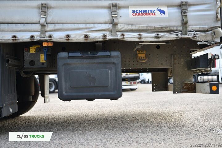 Semirimorchio con telone SCHMITZ CARGOBULL SCS24/L Varios