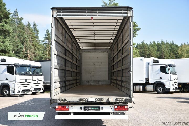 Semirimorchio con telone SCHMITZ CARGOBULL SCS24/L Varios