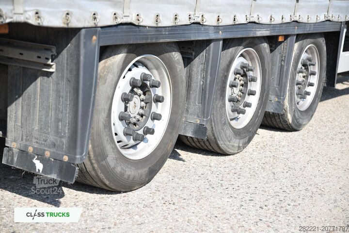 Semirimorchio con telone SCHMITZ CARGOBULL SCS24/L Varios