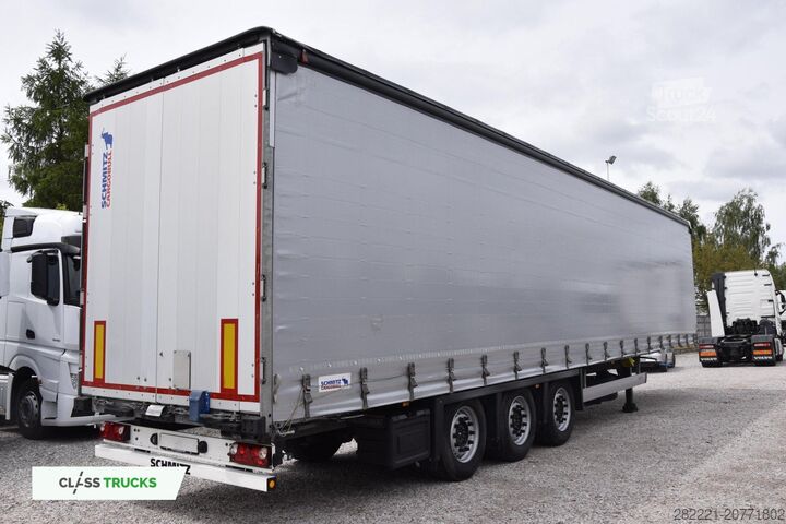 Semirimorchio con telone SCHMITZ CARGOBULL SCS24/L Varios