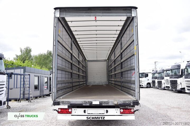 Semirimorchio con telone SCHMITZ CARGOBULL SCS24/L Varios