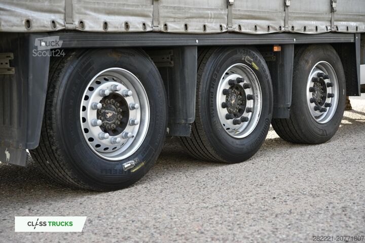 Semirimorchio con telone SCHMITZ CARGOBULL SCS24/L Varios