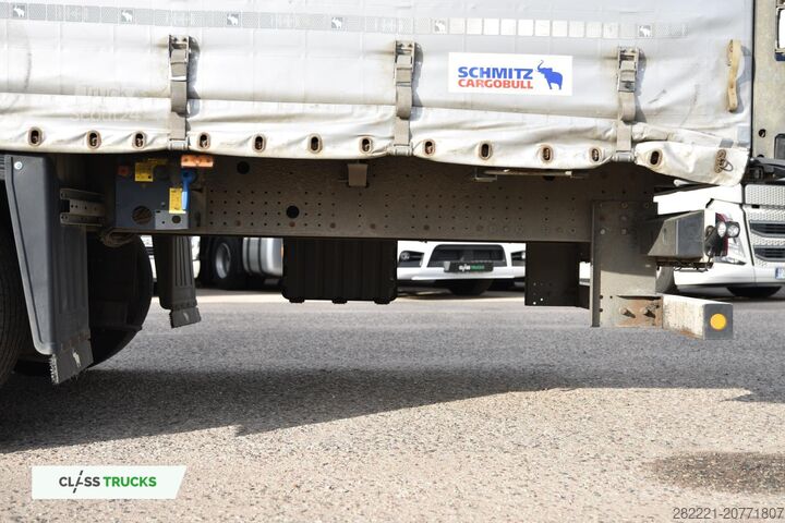 Semirimorchio con telone SCHMITZ CARGOBULL SCS24/L Varios