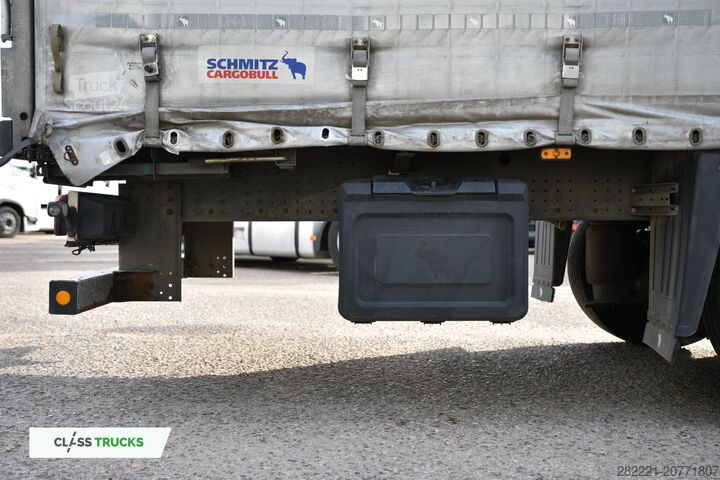 Semirimorchio con telone SCHMITZ CARGOBULL SCS24/L Varios