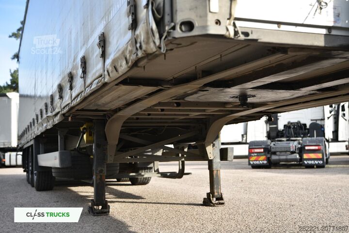 Semirimorchio con telone SCHMITZ CARGOBULL SCS24/L Varios