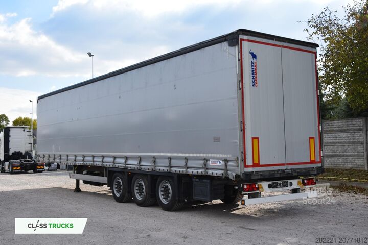 Semirimorchio con telone SCHMITZ CARGOBULL SCS24/L Varios