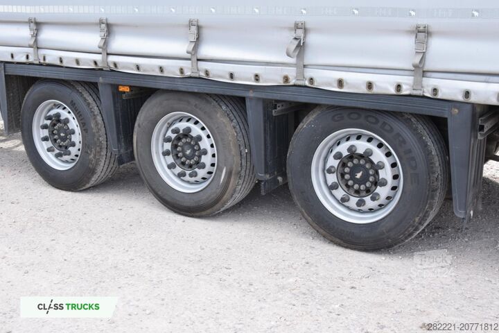 Semirimorchio con telone SCHMITZ CARGOBULL SCS24/L Varios