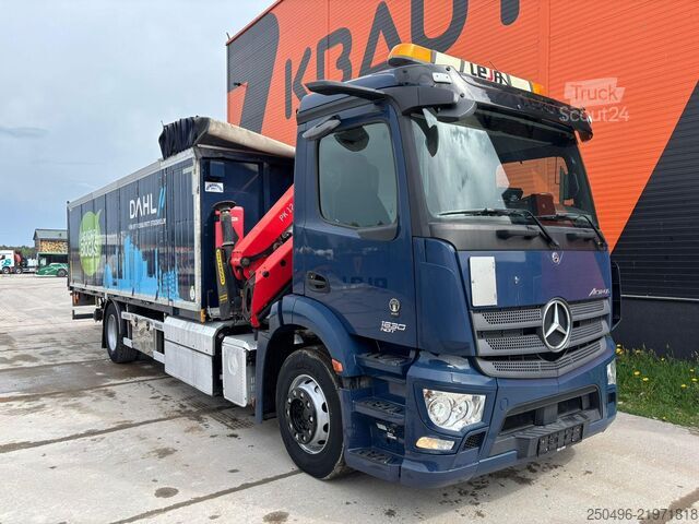 Öppen kropp Mercedes-Benz 1830 4x2  LOW MILEAGE / CNG GAS! / EURO 6D