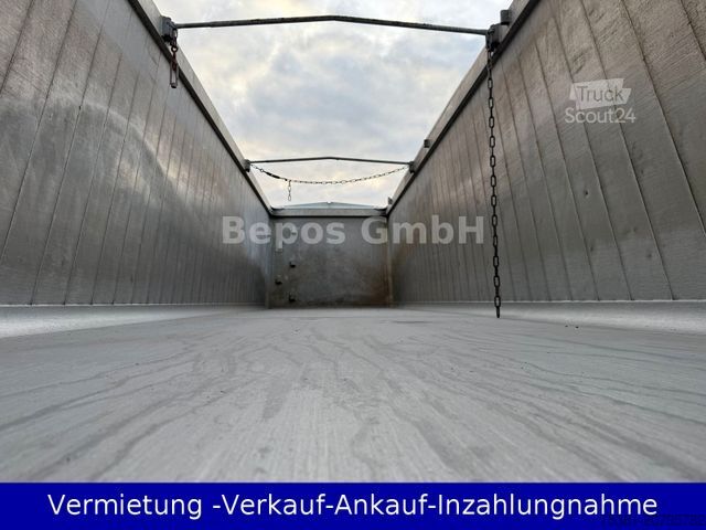 Kipper Auflieger SCHMITZ CARGOBULL SKI 24 SL 9.6 v50 m3 - Aluksaten