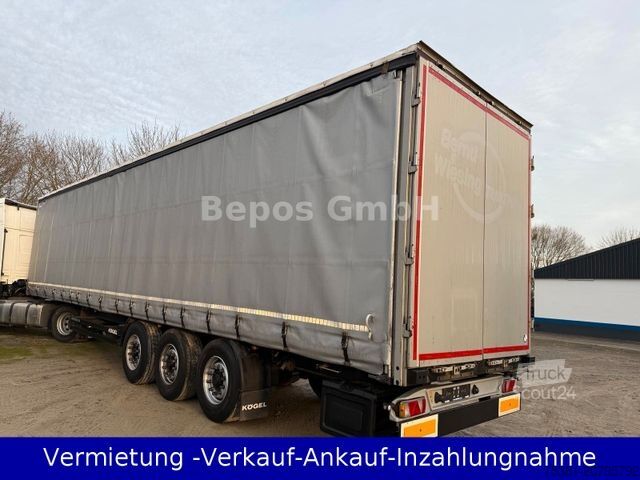 Atvira puspriekabė su tentu KÖGEL SN 24-1 , Lift