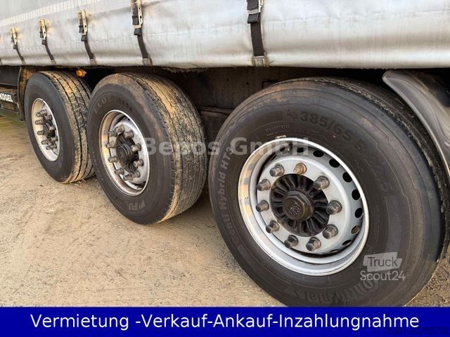 Atvira puspriekabė su tentu KÖGEL SN 24-1 , Lift