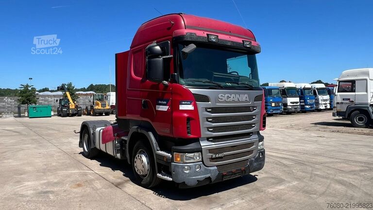 Standaard trekker Scania R 440 (NO ADBLUE / 2 TANKS / RETARDER / NO ADBL...