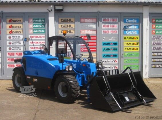 Chariot télescopique GENIE GENIE TEREX GTH 2506 6m/2.5t. GABEL+SCHA