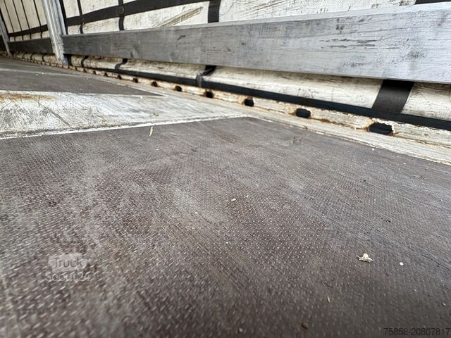 Nadwozie wymienne z platformą i plandeką Krone Jumbo 3m Innenhöhe Hubdach Edscha