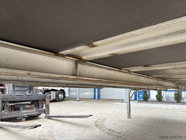 Nadwozie wymienne z platformą i plandeką Krone Jumbo 3m Innenhöhe Hubdach Edscha