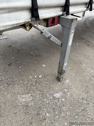 Nadwozie wymienne z platformą i plandeką Krone Jumbo 3m Innenhöhe Hubdach Edscha