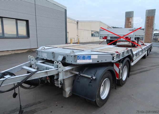 Tieflader-Sattelauflieger Müller-Mitteltal T4 Profi 40,0 feuerverzinkt