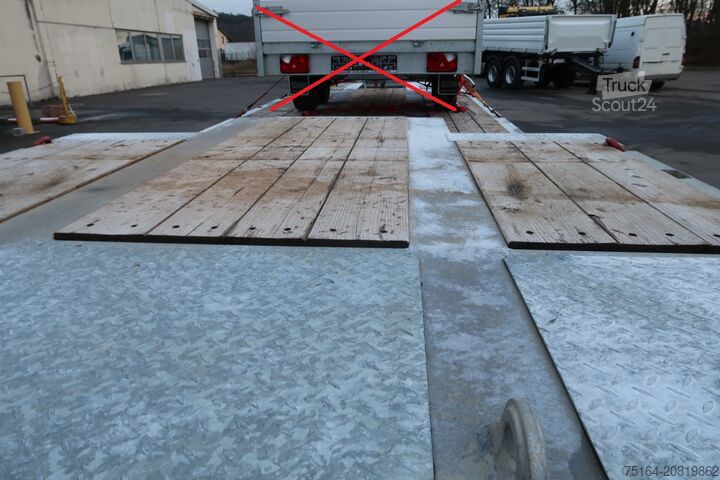 Tieflader-Sattelauflieger Müller-Mitteltal T4 Profi 40,0 feuerverzinkt