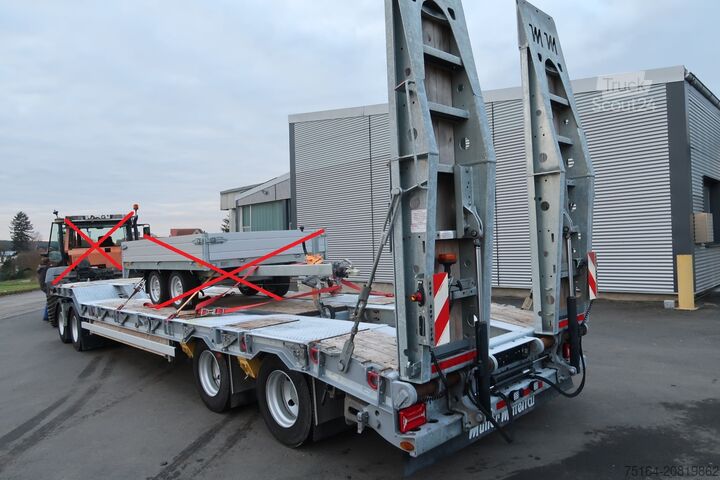 Tieflader-Sattelauflieger Müller-Mitteltal T4 Profi 40,0 feuerverzinkt