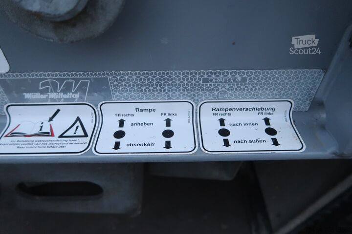 Tieflader-Sattelauflieger MĂĽller-Mitteltal T4 Profi 40,0 feuerverzinkt