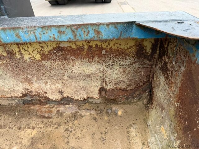 Roller container CONTAINER 8m³ PUINCONTAINER - 5m00 x 2m30 x 0m60