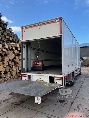 Truck with box body, side doors, and tail lift Volvo FM 12