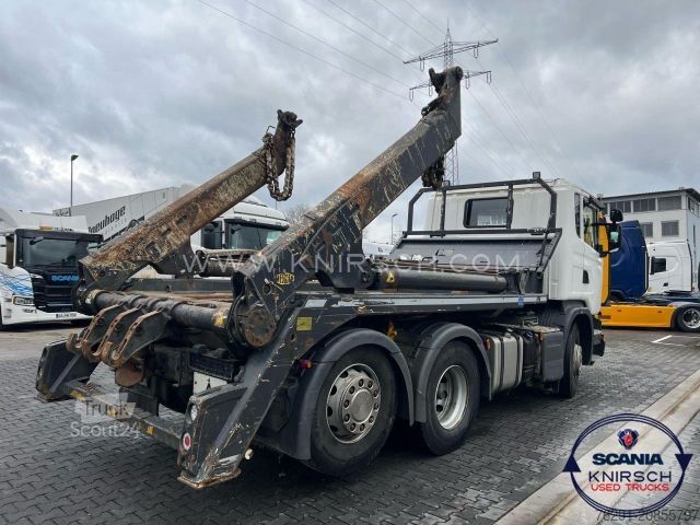 Skip truck SCANIA G 410 LB6x2*4MSA Meiller Absetzkipper