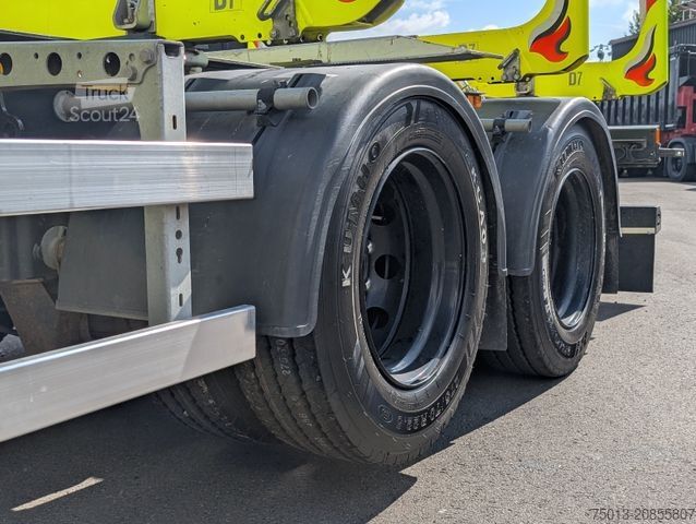 Rönkszállító pótkocsi DOLL Tandem, 4 Schemel, LIFTACHSE, MIETEN?