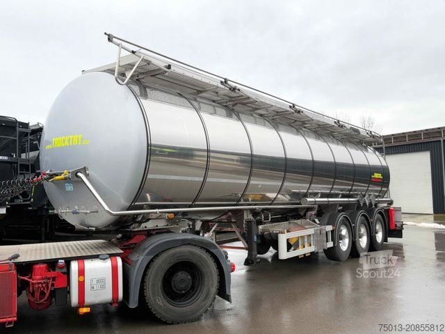 Tanker semitrailer KÄSSBOHRER ADR L4BH 1-Kammer 34 cbm, MIETEN?