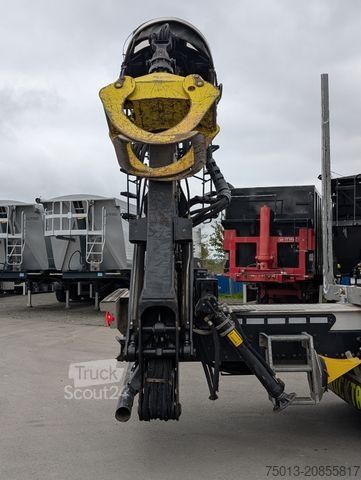 Logging truck MAN TGX 33.510 6X4 Loglift F125 ZT 93